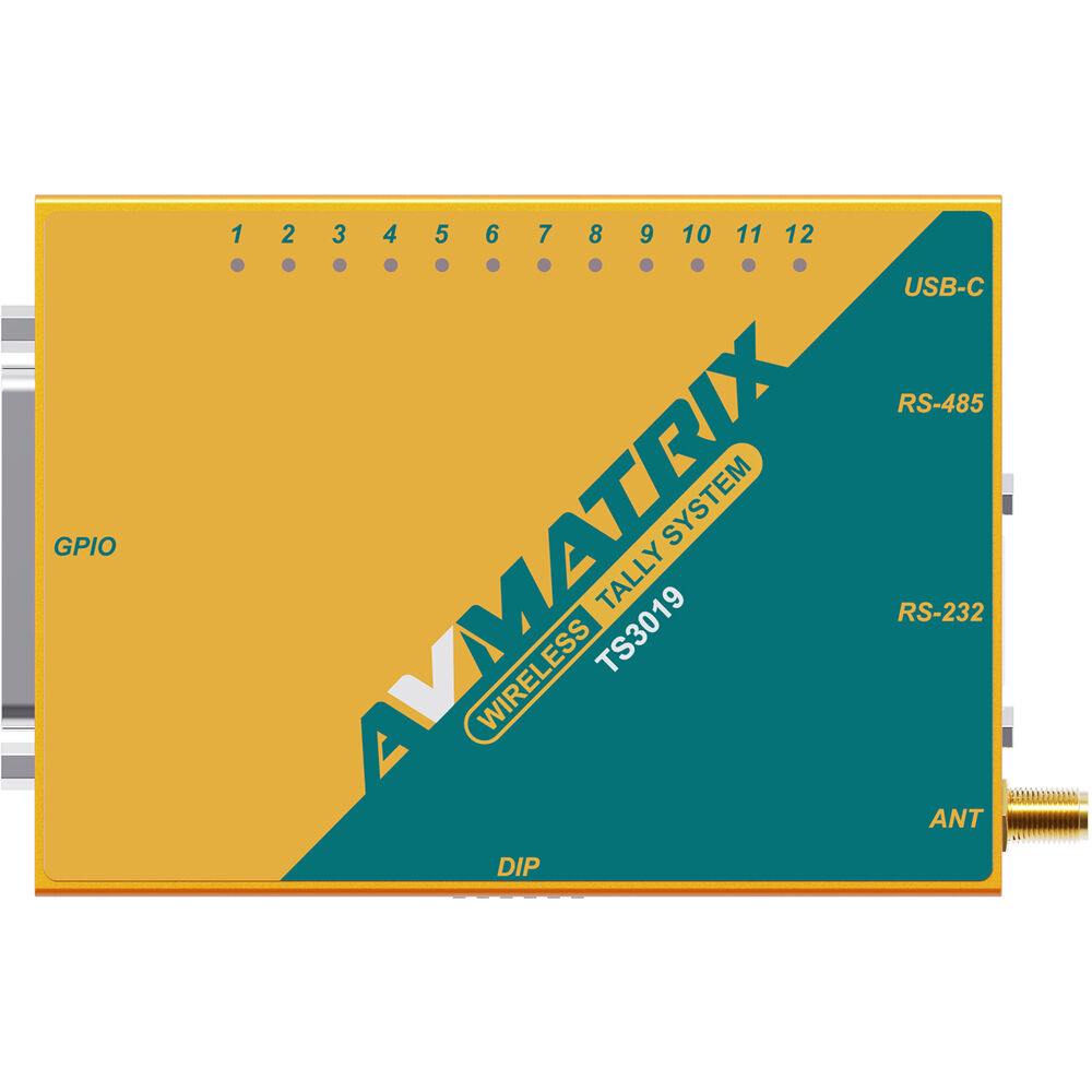 TS3019- מערכת טאלי אלחוטית תואמת Vmix מבית Avmatix 